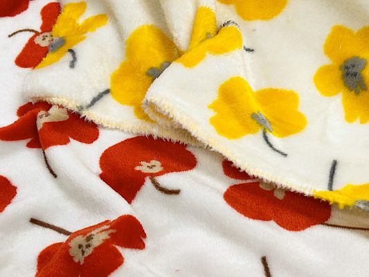 ふわふわフランミンプリント「ゼラニウム」