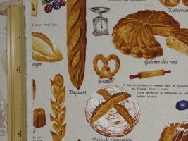 コットンこばやし パン屋さんの綿麻キャンバスプリント生成(綿かす残し)