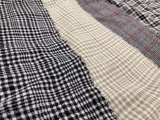Exclusive Collection 尾州産ウールガーゼチェック