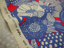 コットンこばやし 大花綿麻キャンバス アートフラワーピンク