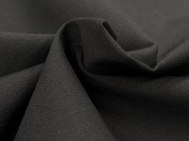 【現品限り特価】Exclusive collection 西脇産先染コットンオックスフォードブラック