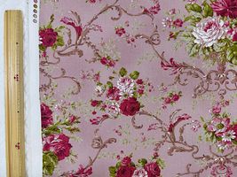 QUILT GATE Classic Library4「ローズガーデン」くすみピンク