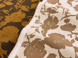 Exclusive Collection シルエットフラワーのコーデュロイプリント_拡大イメージ