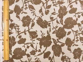 Exclusive Collection シルエットフラワーのコーデュロイプリント_拡大イメージ