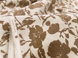 Exclusive Collection シルエットフラワーのコーデュロイプリント_拡大イメージ