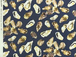 『nora.』Lots of oystersのシーチングプリント_拡大イメージ