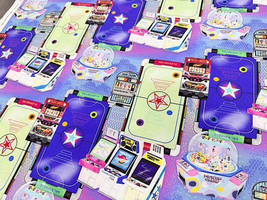 『nora.』Game Centerのシーチングプリント