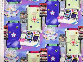 『nora.』Game Centerのシーチングプリント_拡大イメージ