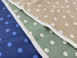 Exclusive Collection 水玉模様のコーデュロイプリント_拡大イメージ