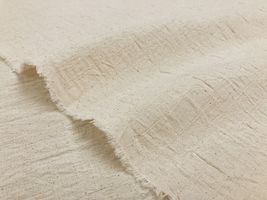 ハンドワッシャードビークロス「紅葉つむぎ」生成(綿かす残し)