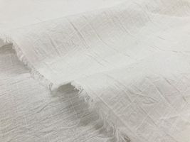 ハンドワッシャードビークロス「紅葉つむぎ」オフホワイト