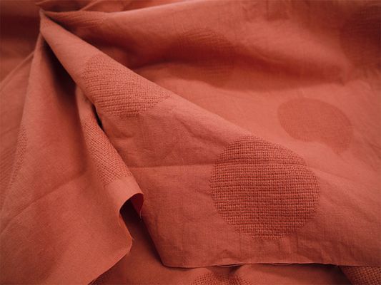 Exclusive Collection綿麻ドットジャガード(直径約6cm)