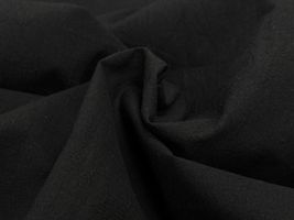 お洋服づくりのためのエアリーコットンクロス「ファボリ・ライト」ブラック