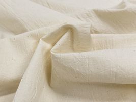 お洋服づくりのためのエアリーコットンクロス「ファボリ・ライト」生成(綿かす残し)