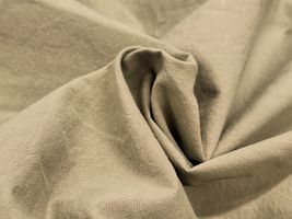 お洋服づくりのためのコットンワッシャークロス「ファボリ」モスグレージュ
