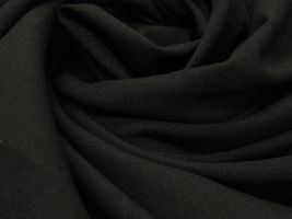 お洋服づくりのための ナチュラルトロストレッチブラック