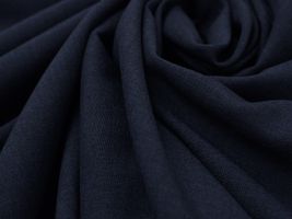 お洋服づくりのための ナチュラルトロストレッチネイビー