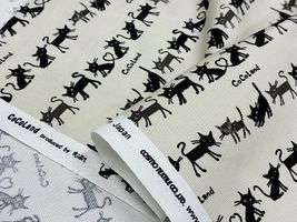 オックスプリントCoCoLand「ならぶ黒猫」_拡大イメージ