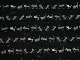 オックスプリントCoCoLand「ならぶ黒猫」_拡大イメージ