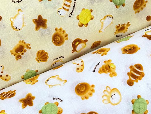 ふっくら♪ぷちパンのシーチングプリント