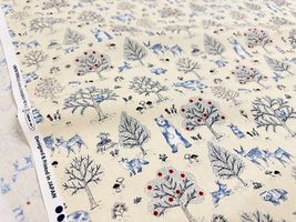 my piece of fabric おとぎの森のCBプリント_拡大イメージ