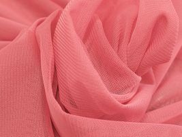 ソフトシンプルチュールピーチピンク