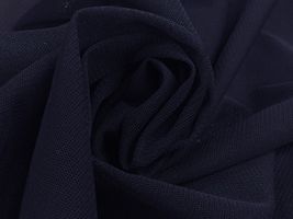 ソフトシンプルチュールネイビー