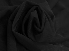 ソフトシンプルチュールブラック