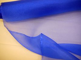 キラキラ オーガンジー青