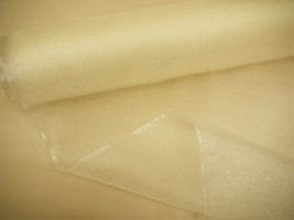 キラキラ オーガンジーオフ白