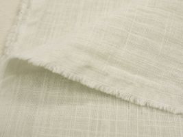 お洋服づくりのための スラブダブルガーゼナチュラルワッシャーソイラテ