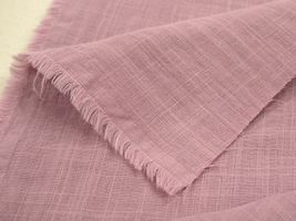 お洋服づくりのための スラブダブルガーゼナチュラルワッシャーグレイッシュローズ