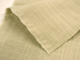 お洋服づくりのための スラブダブルガーゼナチュラルワッシャーミルクティ