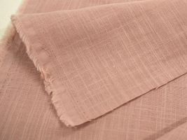 お洋服づくりのための スラブダブルガーゼナチュラルワッシャースモークピンク