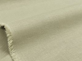 ニュアンスカラーの国産ハーフリネンキャンバス無地セージグリーン