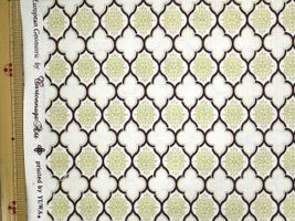 YUWA シーティングプリント「モロッカン」グリーン