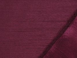 バックサテン シャンタン無地赤紫