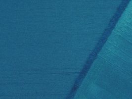 バックサテン シャンタン無地濃青緑