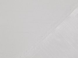 バックサテン シャンタン無地白