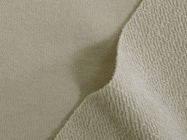 楽しい裏毛パイルニットベージュグレー