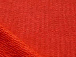 楽しい裏毛パイルニットレッド