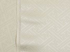 サヤ型ポリエステル ジャガード白