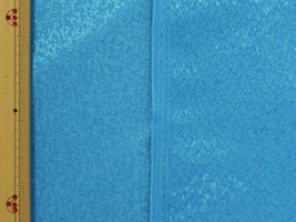 ポリエステル ジャガード水色