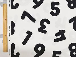 Let`s count！数字のオックスプリントオフホワイト