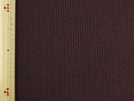 楽しいテレコニット無地チョコレート