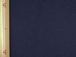 楽しいテレコニット無地明るい紺