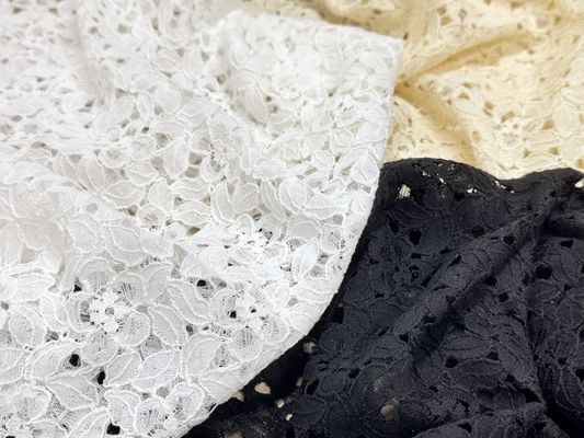【現品限り特価】Exclusive collection やわらか綿混ラッセルレース