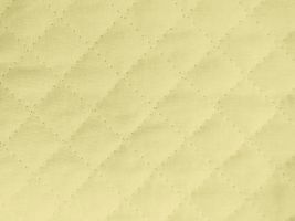 ブロード キルティング無地アイボリー