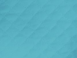 ブロード キルティング無地ライトブルー