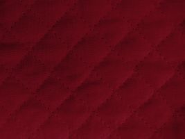 ブロード キルティング無地ダークレッド